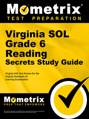 cover image of Virginia SOL Grade 6 Reading Secrets Study Guide